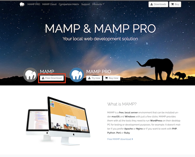 MANPをインストールしてPHPローカル環境を作る方法